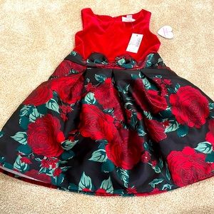 Children place girl dress